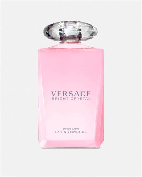 versace bright crystal shower gel|Versace shower gel men.